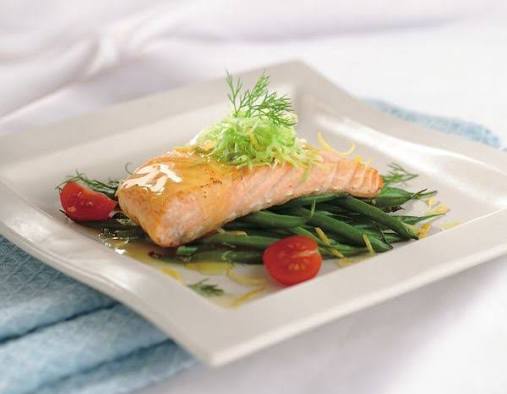 Salmon Panggang Lemon